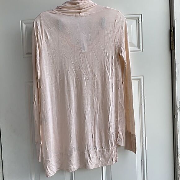 NWT La Made micro modal Mia Cowl Neck Long Sleeve Oversized Tunic XS - Picture 3 of 8